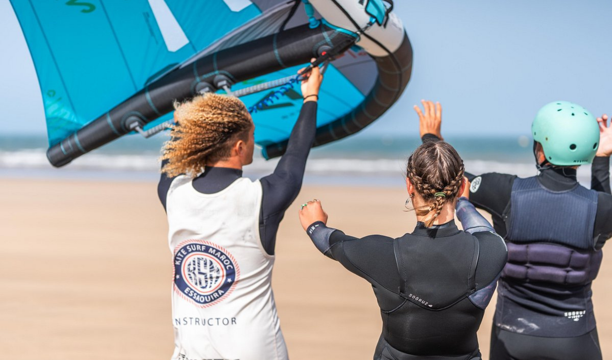 Wing surf Maroc voyage sport