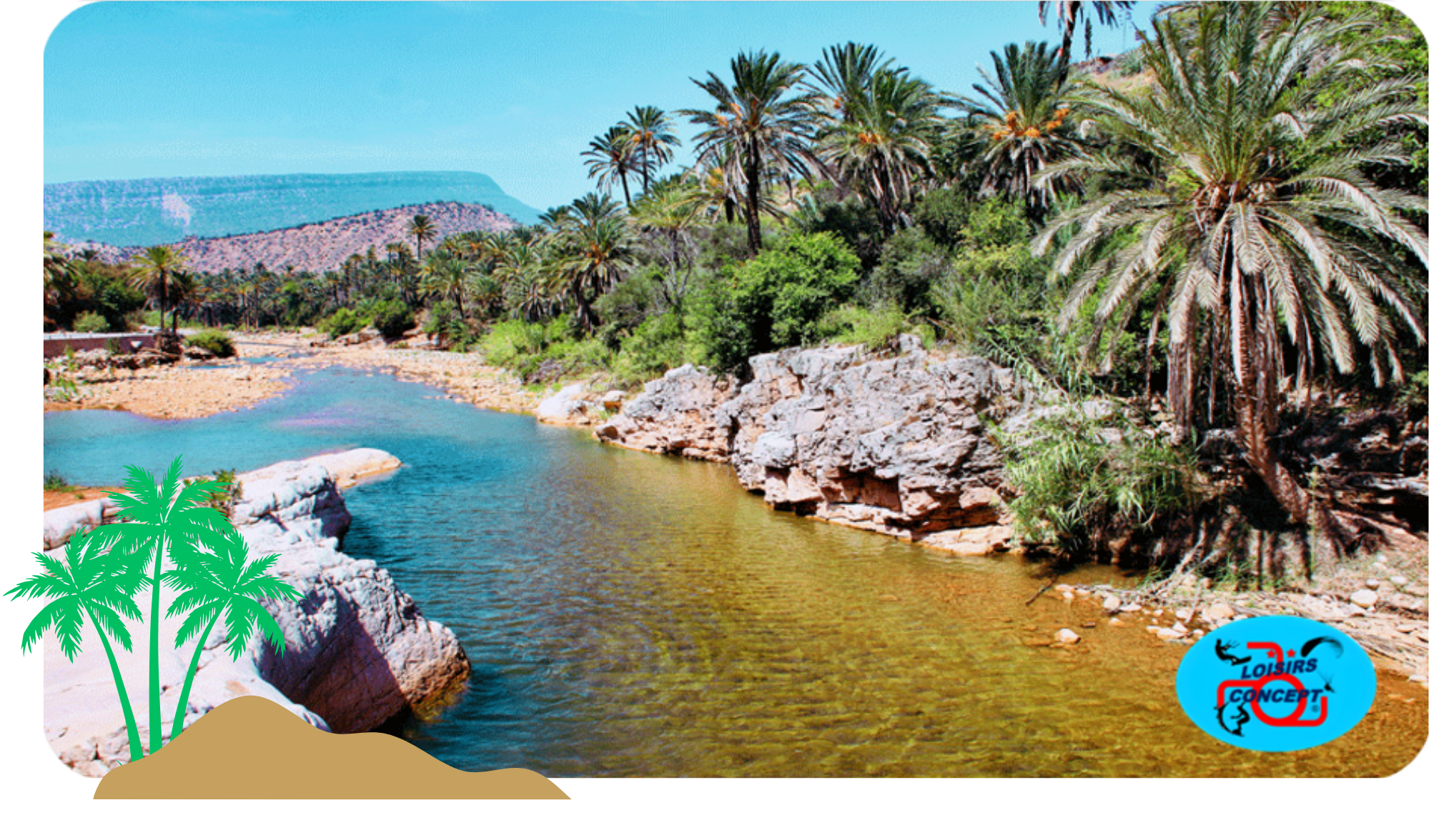 Paysage Maroc séjour sportif